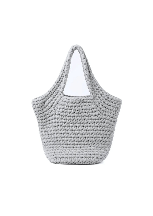 BLUE CROCHET SHOULDER BAG