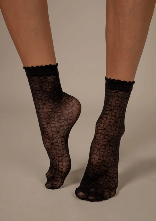 Chaussettes Fleurie