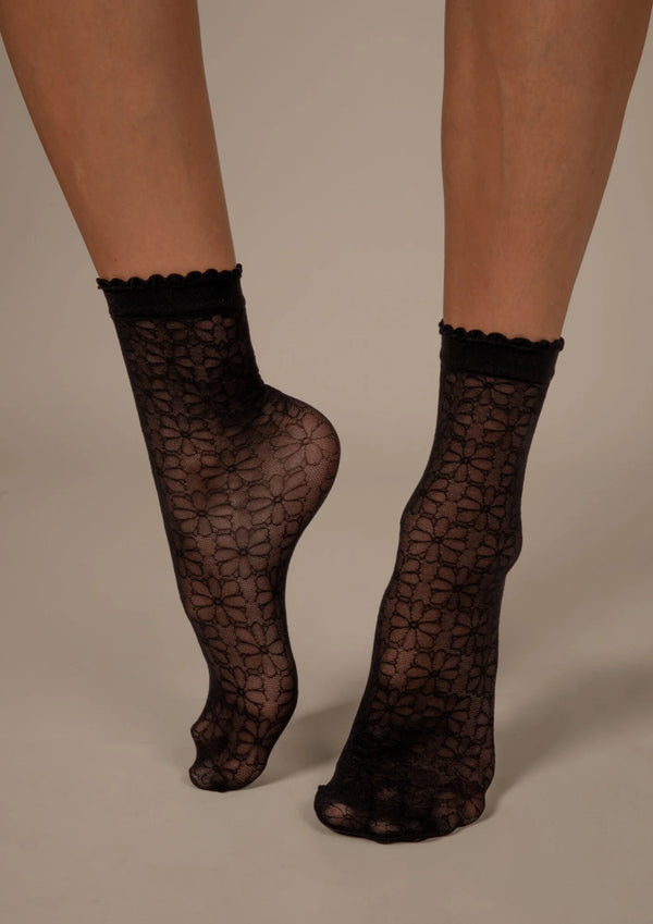 Chaussettes Fleurie