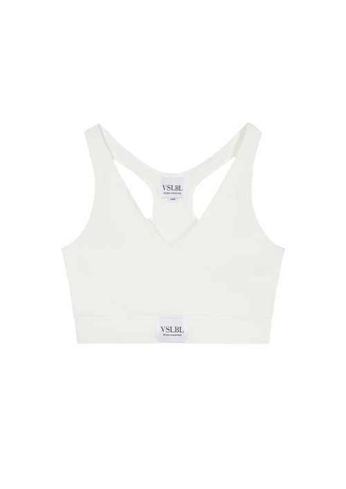 Weißes, kurzes Oberteil „Abby“