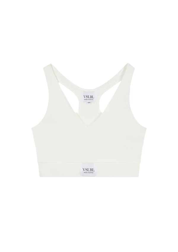 Haut court blanc ABBY