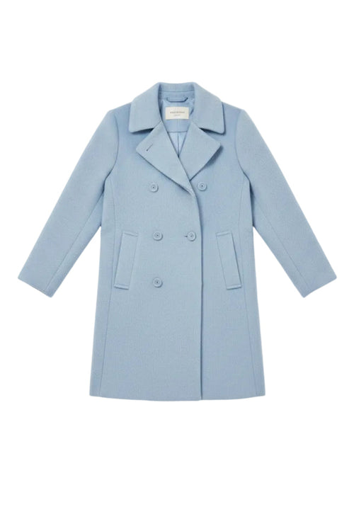 MANTEAU D'HIVER BLEU CLAIR