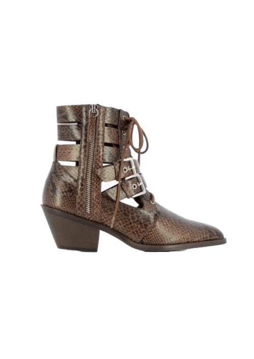 Bottes de mustang brunes