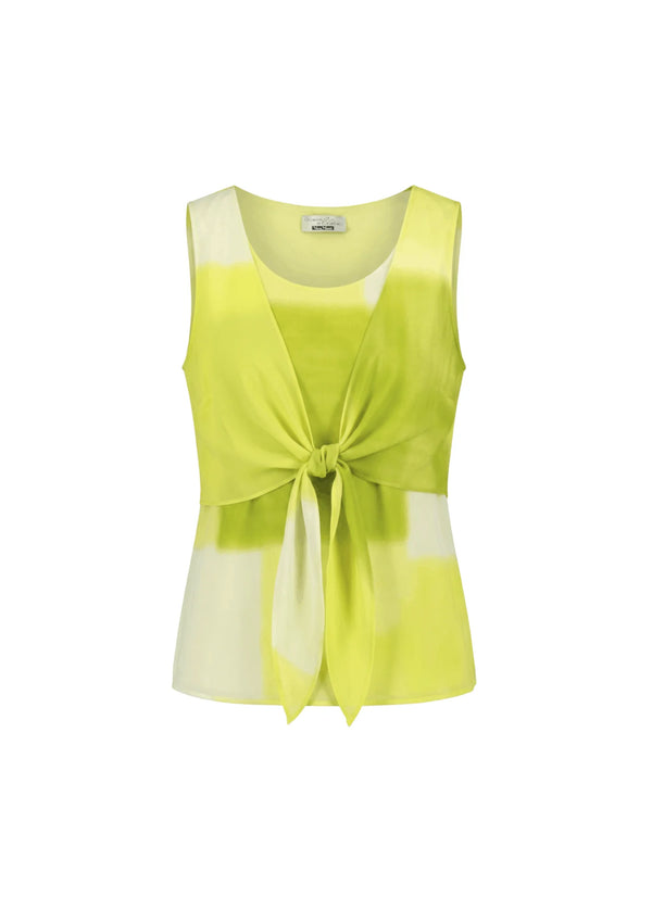 LIME GREEN SLEEVELESS TOP