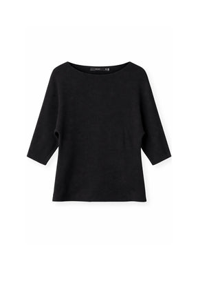 BLACK STRIPED JUMPER