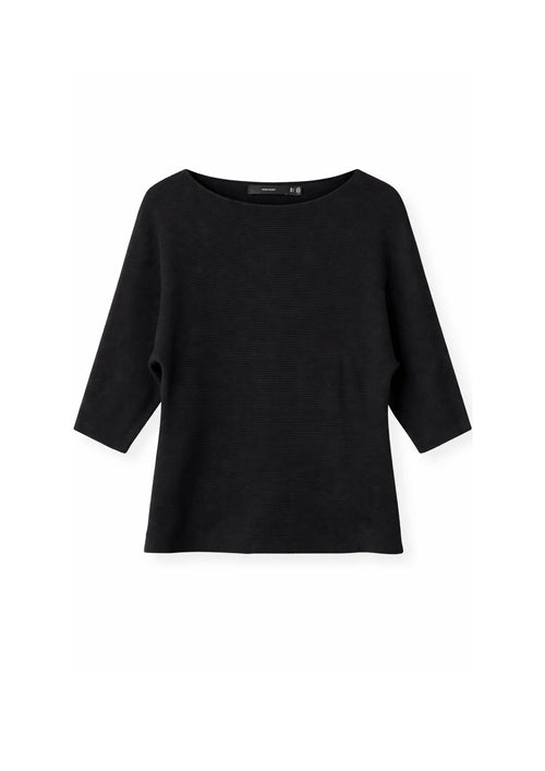 PULL À RAYURES NOIRES