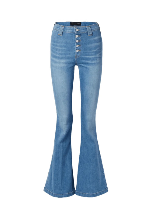 Sheridan High-Rise-Flarge-Jeans