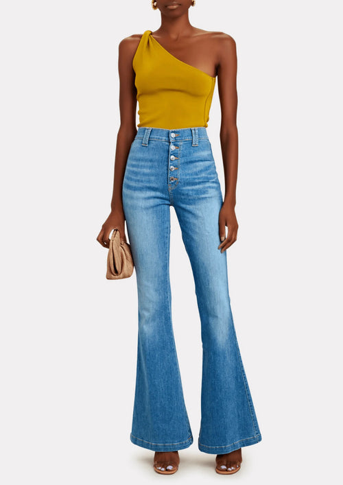 Sheridan High-Rise-Flarge-Jeans