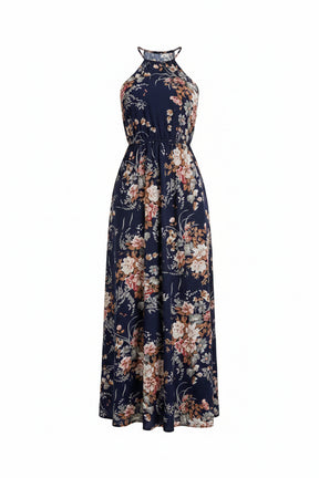 FLORAL PRINTED MAXI DRESS