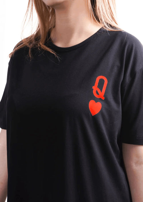 T-SHIRT REINE NOIRE