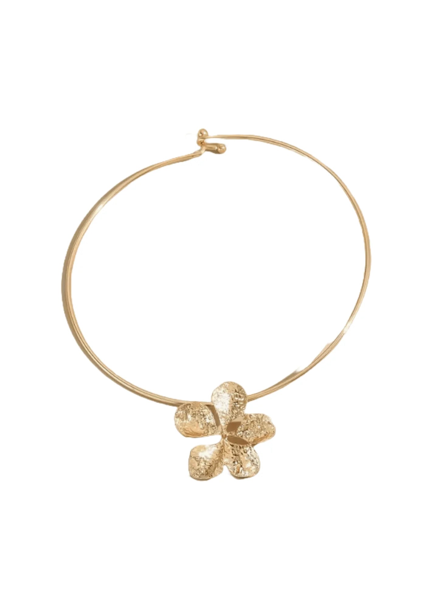 GOLDEN FLORAL NECKLACE