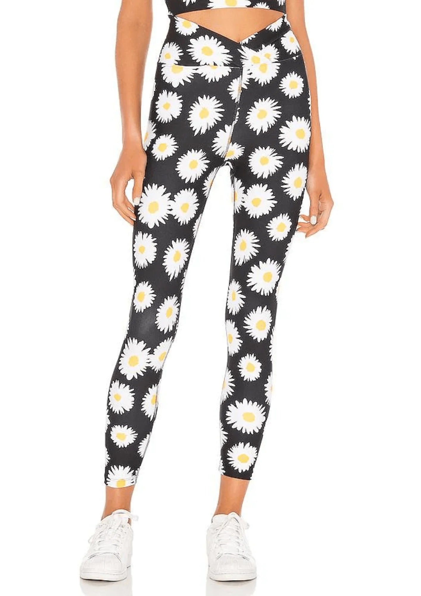 BLACK DAISY LEGGINGS