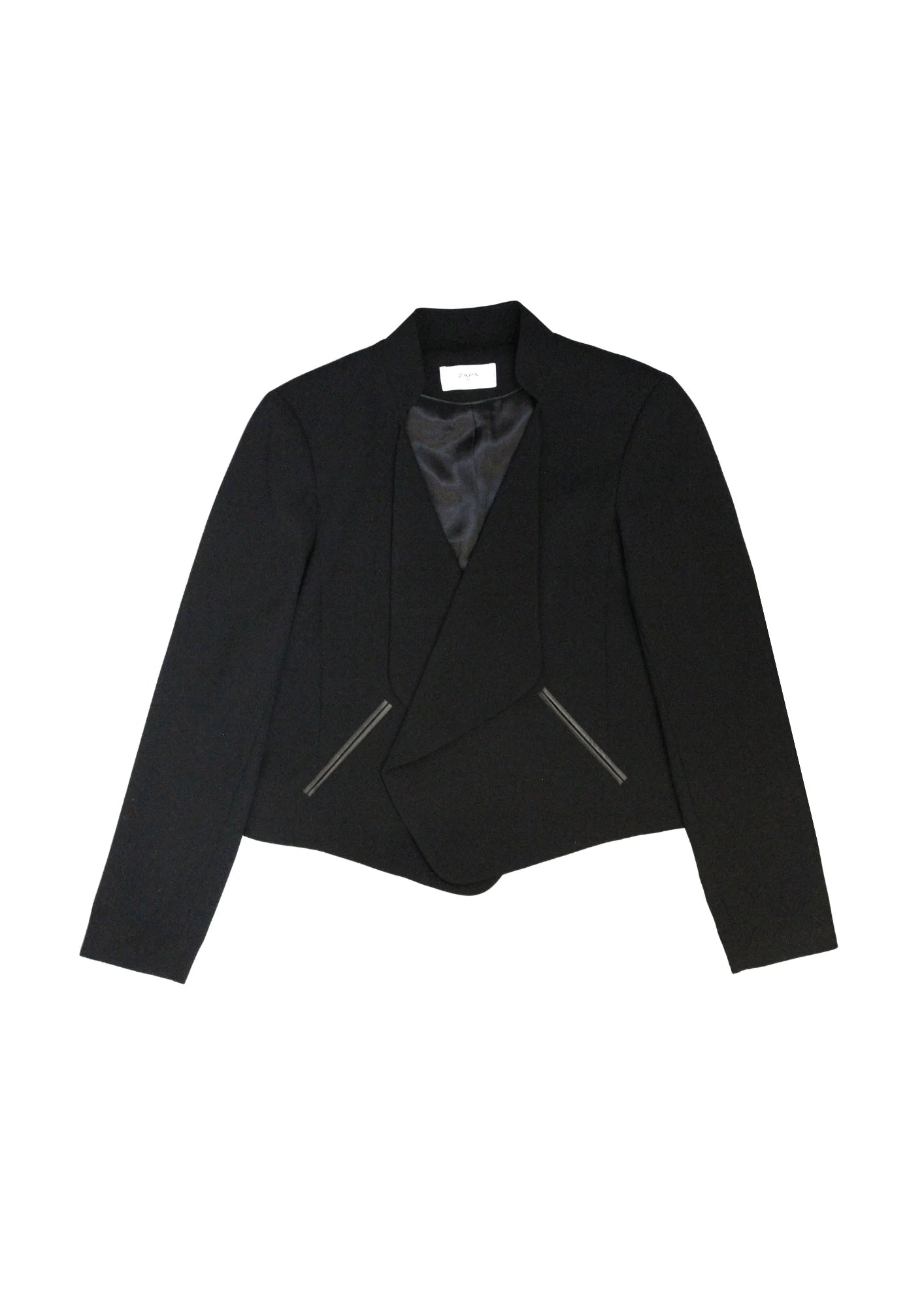 BLACK LONG-SLEEVED JACKET