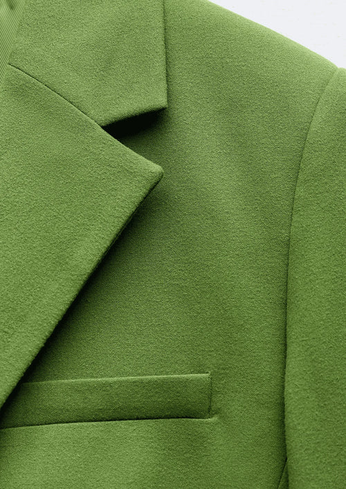GREEN CROP BLAZER
