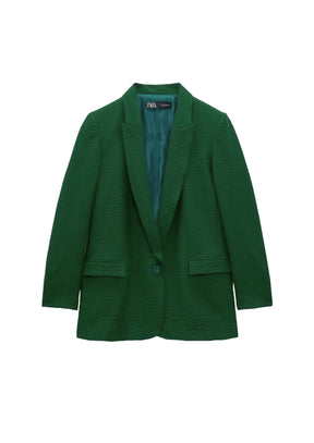 RUSTIKALER GRÜNER BLAZER