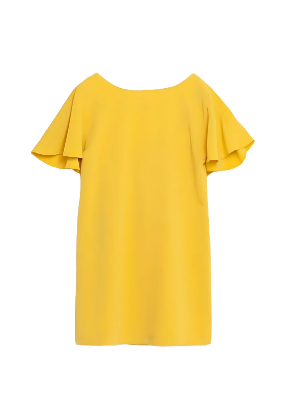 ROBE JAUNE DOS OUVERT
