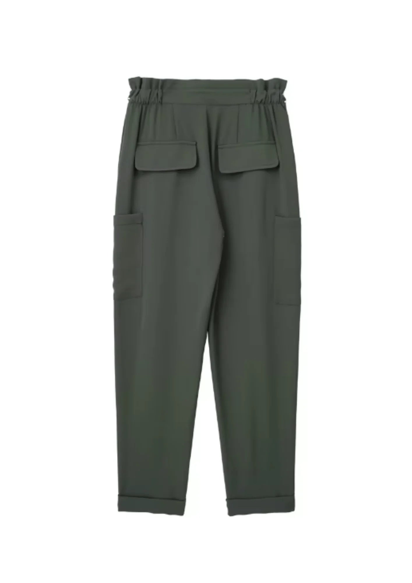 KHAKI CARGO TROUSERS