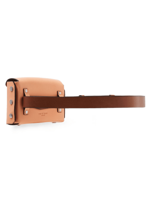 PEACH LEATHER BELT BAG