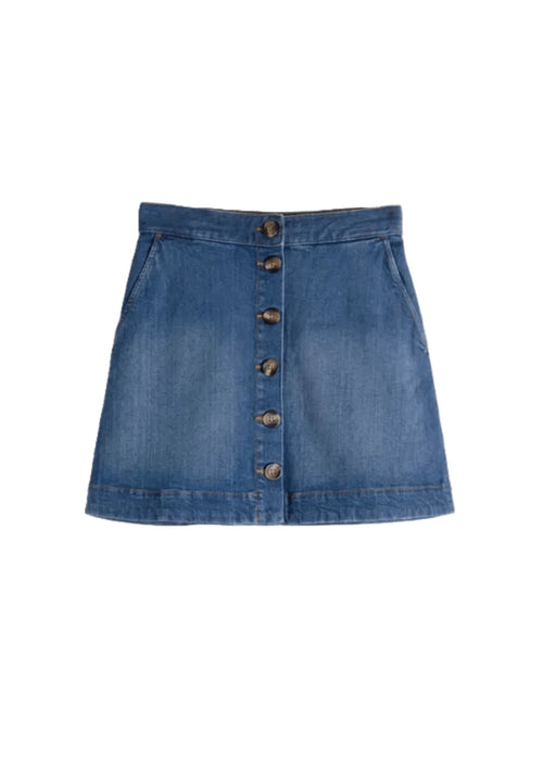 DENIM MINI SKIRT