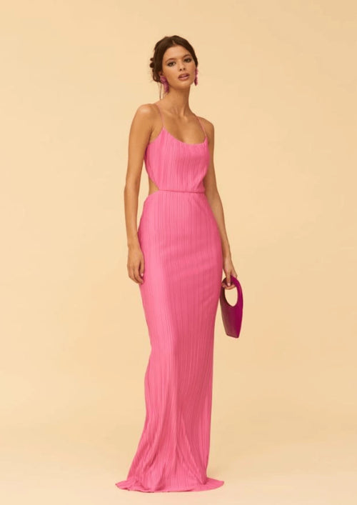 ROBE LONGUE ROSA GINEBRA