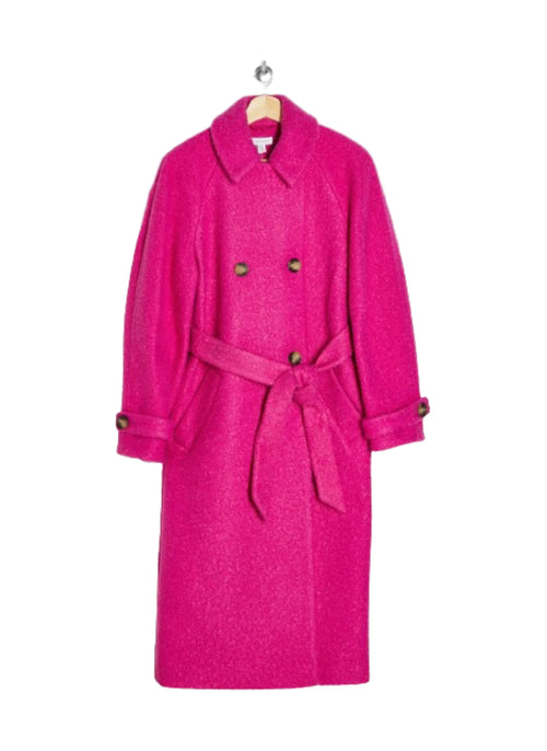 FUCHSIA COAT EMILY IN PARIS