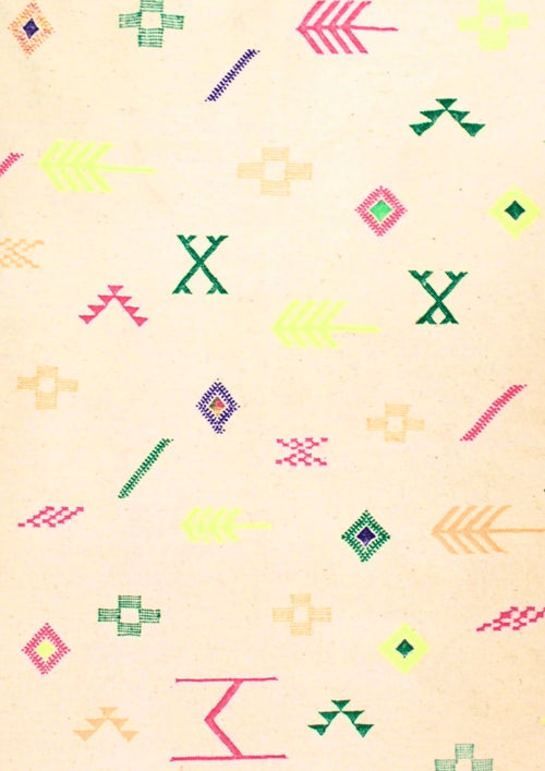 MULTICOLORED KILIM WADZEM CARPET