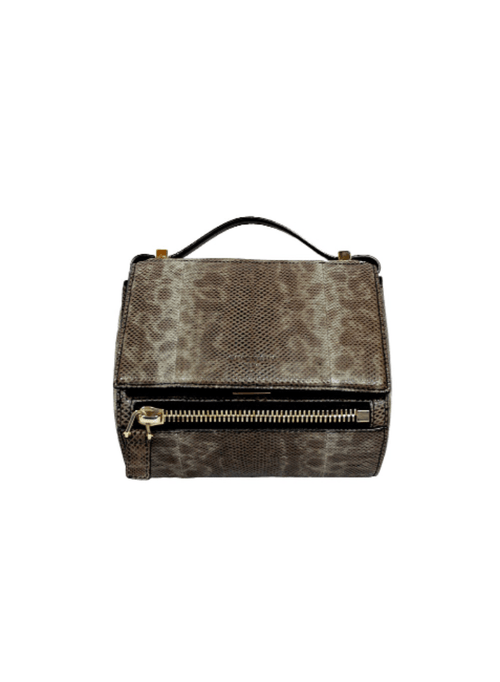 Graue Pandora -Box -Tasche