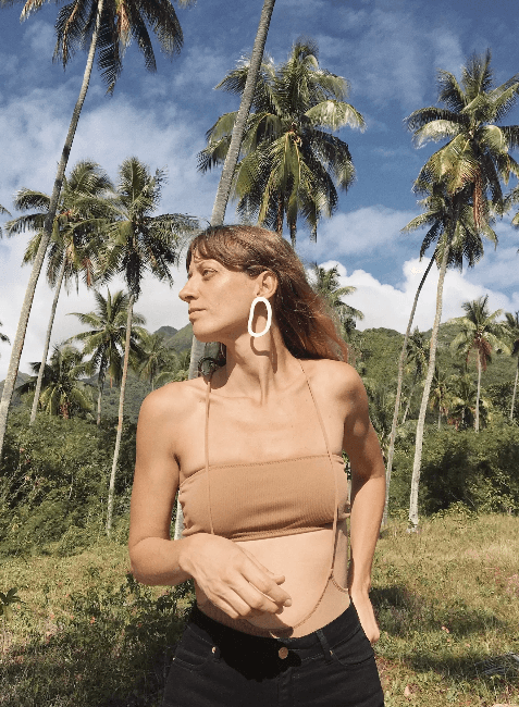 IVORY FAAITE EARRINGS