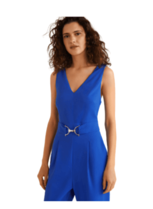 ROYAL BLUE JUMPSUIT