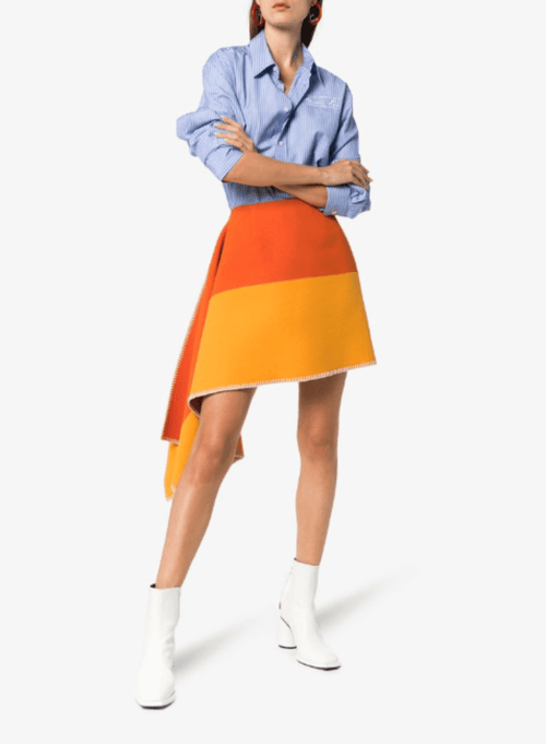 ASYMMETRICAL SKIRT