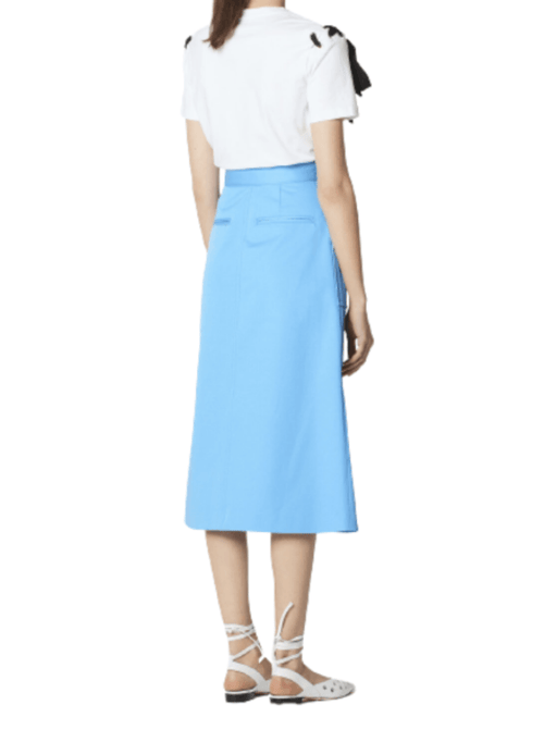 SKY BLUE LONG SKIRT