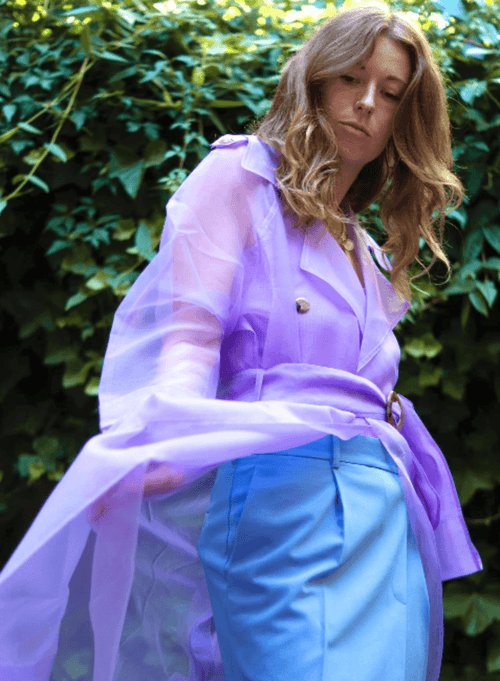 Trench Lila Long