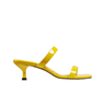 YELLOW MULES WITH HEELS - codressing