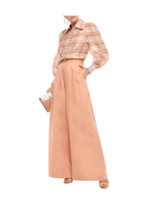 ROSE ANTIQUE WIDE-LEG PANTS