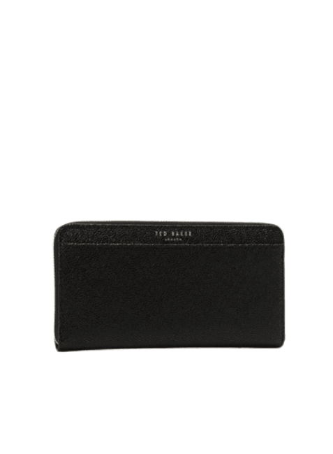 BLACK LEATHER WALLET