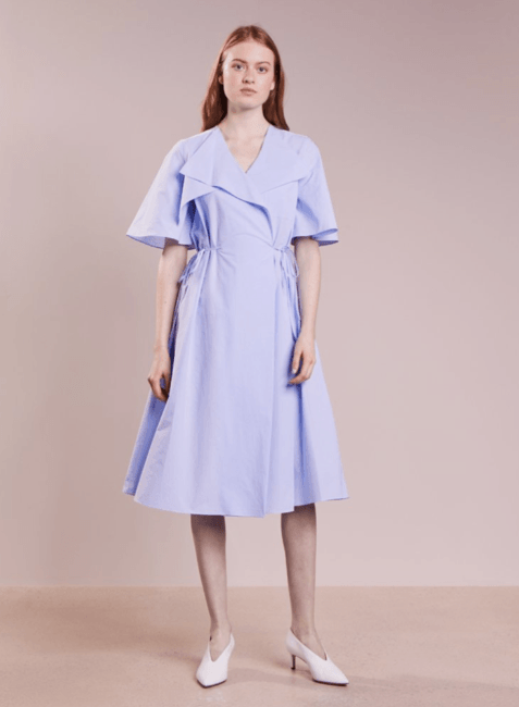 Violet Wrap Kleid