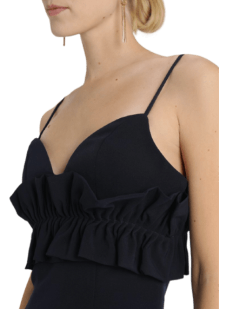 DARK BLUE PARTY MINI DRESS