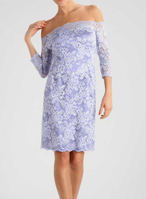 LILA CARMEN NECKLINE DRESS