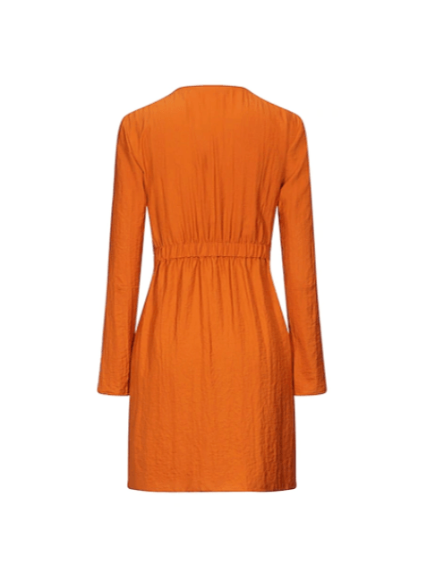 COPPER ORANGE DRESS