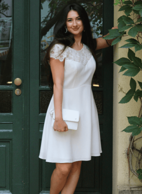 WHITE CROSSBODY BELT BAG