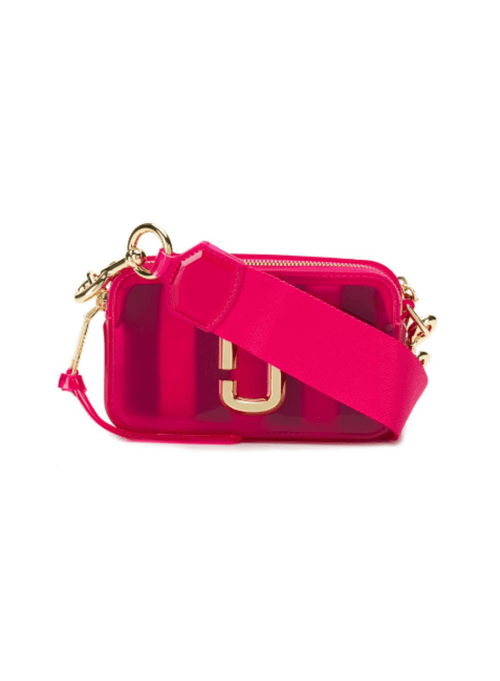 PINK TRANSPARENT EFFECT BAG