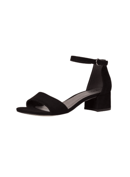 Schwarze Sandalen